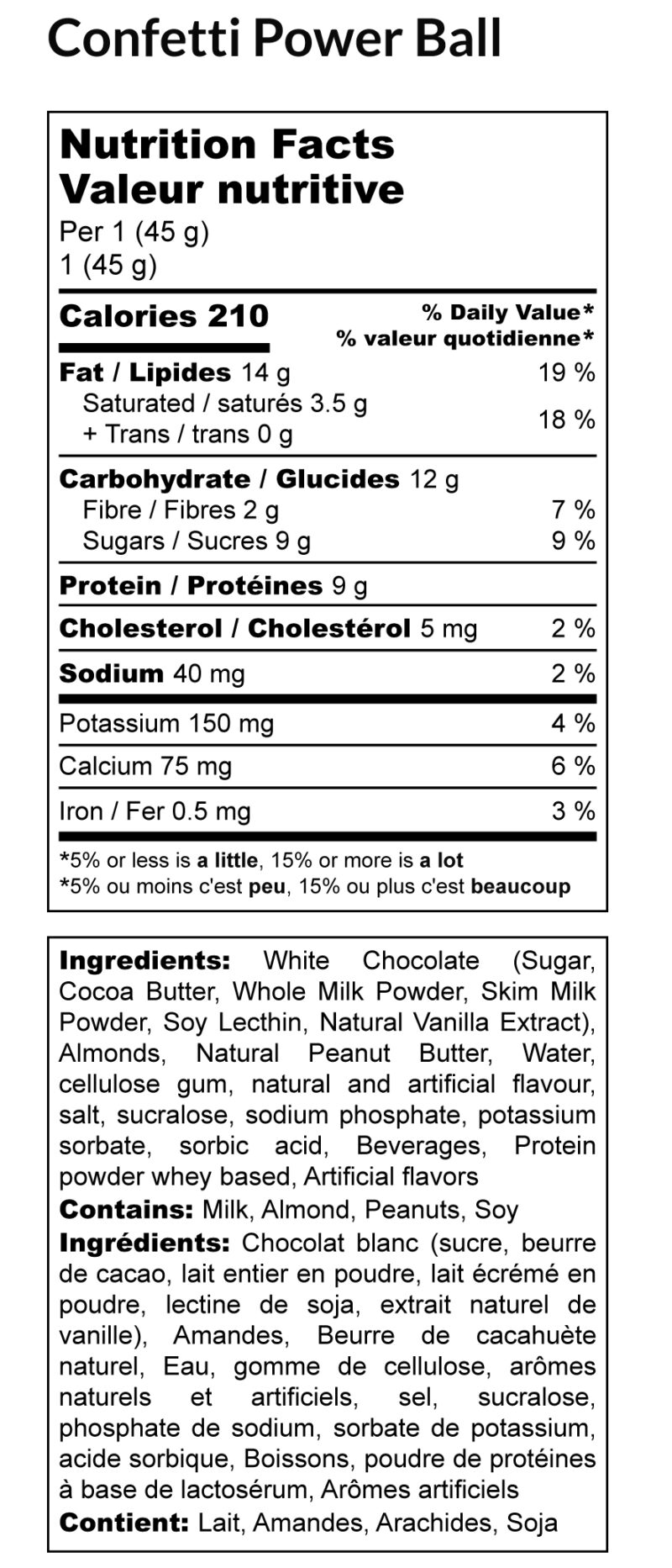 CONFETTI (Protein Packed Power Ball) - Image 7